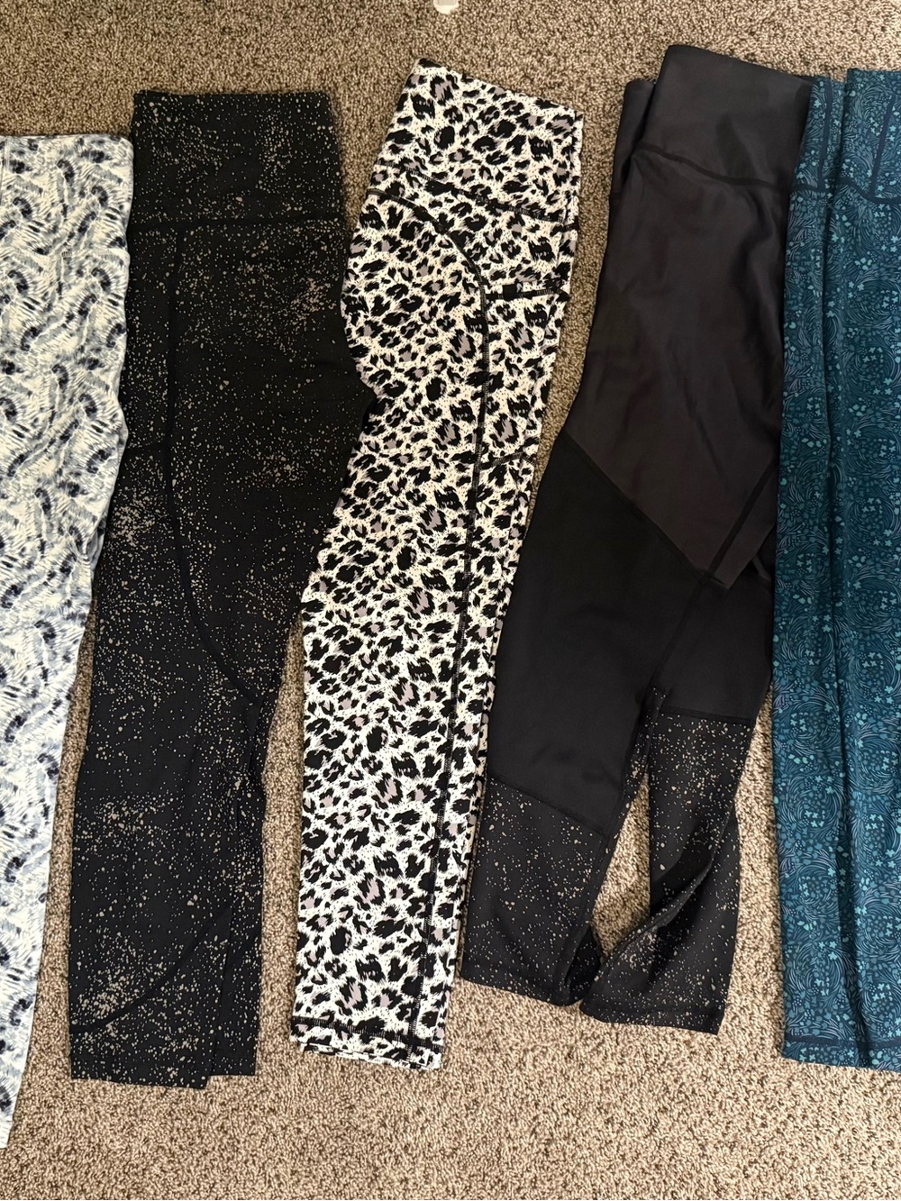 ZYIA Leggings assorted designs 7 pairs!